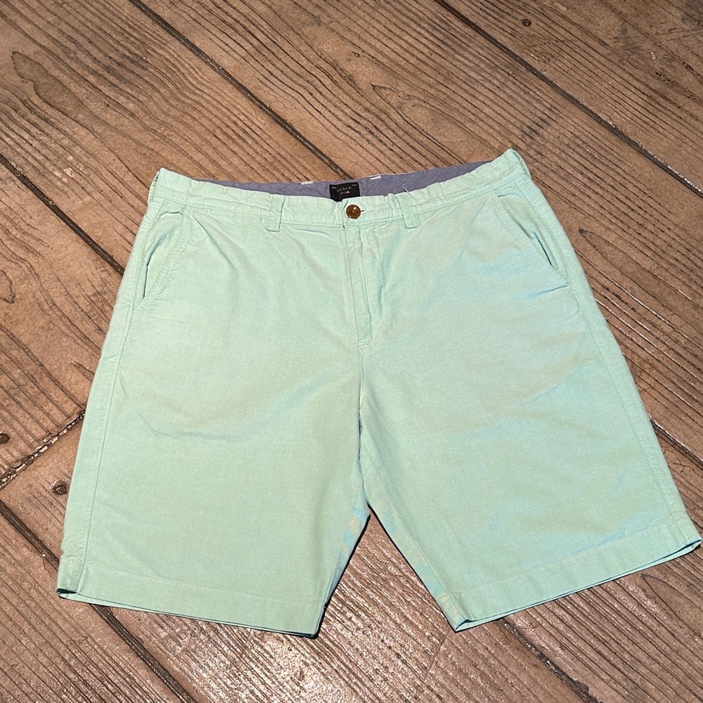 J.Crew Men's Light Green Shorts